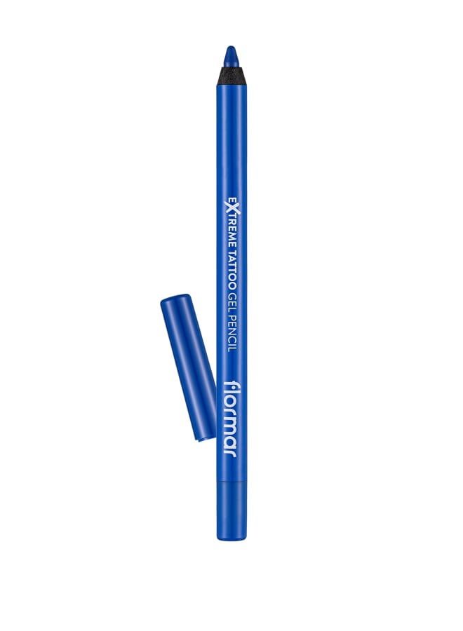 Extreme Tattoo Gel Pencil – 012 Blue Dream – Gel Pencil Eyeliner, Long-Wear Color, Smooth Glide Application 012-BLUE DREAM