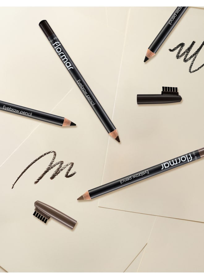 Eyebrow Pencil with Brush Cap – 402 Brown – Soft Tip Natural Definition, Long-Lasting Wear, Plant Oil Enriched Formula, Easy Brow Shaping 402-BROWN - image 7