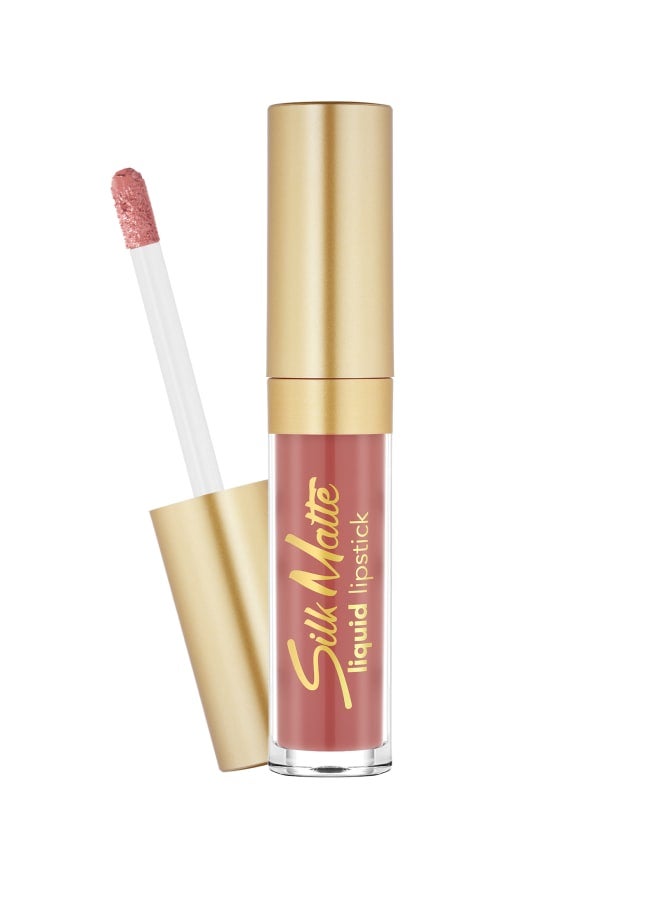 Silk Matte Liquid Lipstick – 010 Tender Terra – High-Pigment Ultra Matte Finish, Long-Wear Comfort, Nourishing Oils, Velvety Smooth Look 010-TENDER TERRA