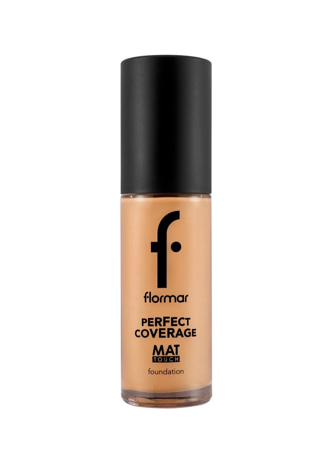 Perfect Coverage Mat Touch Foundation – 324 Hazel – Matte Finish Foundation, Shine Control, High Coverage Look, Smooth Skin Appearance 324-HAZEL NP