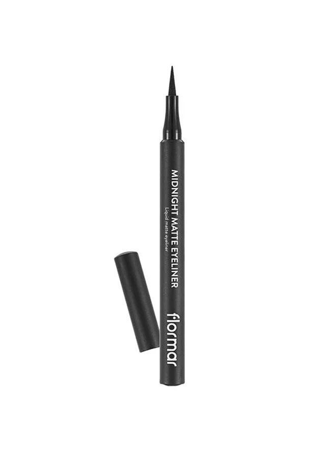 Midnight Matte Liquid Eye Pencil Black