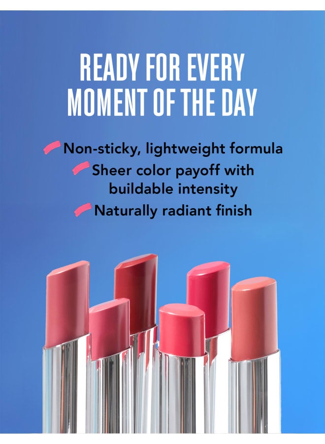 Sheer Up Lipstick – 004 Warm Peach – Semi-Transparent Moisturizing Lipstick, Helps Maintain Moisture Balance, Glossy Finish 004-WARM PEACH - image 7