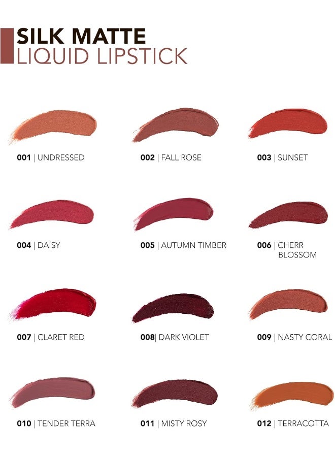 Silk Matte Liquid Lipstick 005 Autumn Timber - image 5