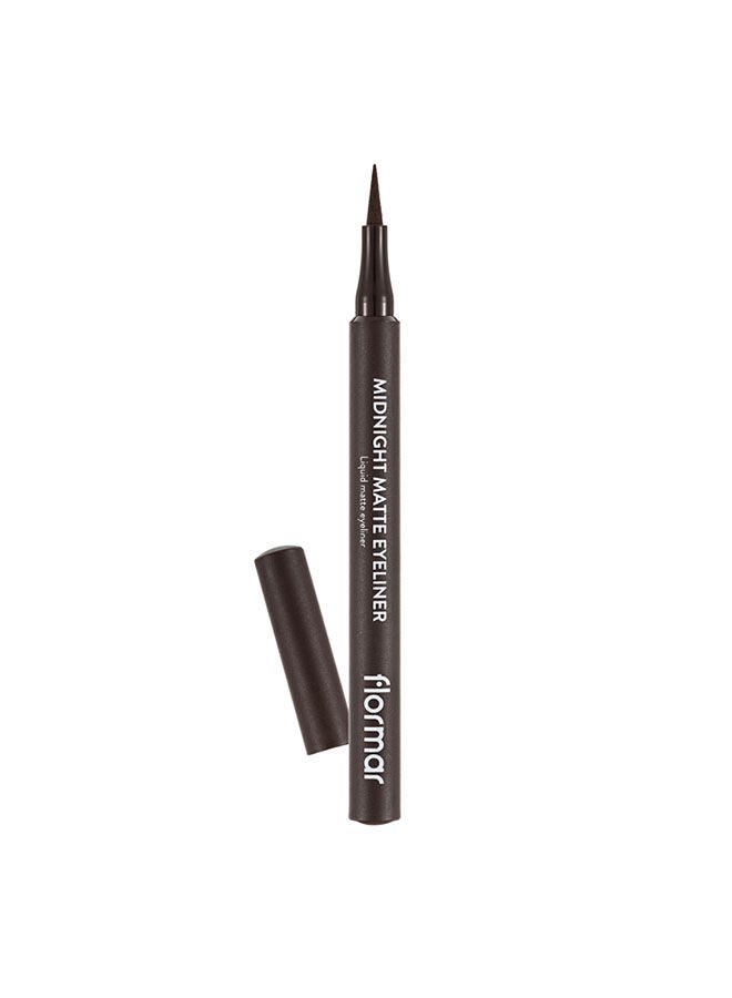 Midnight Matte Liquid Eye Pencil 002 Brown