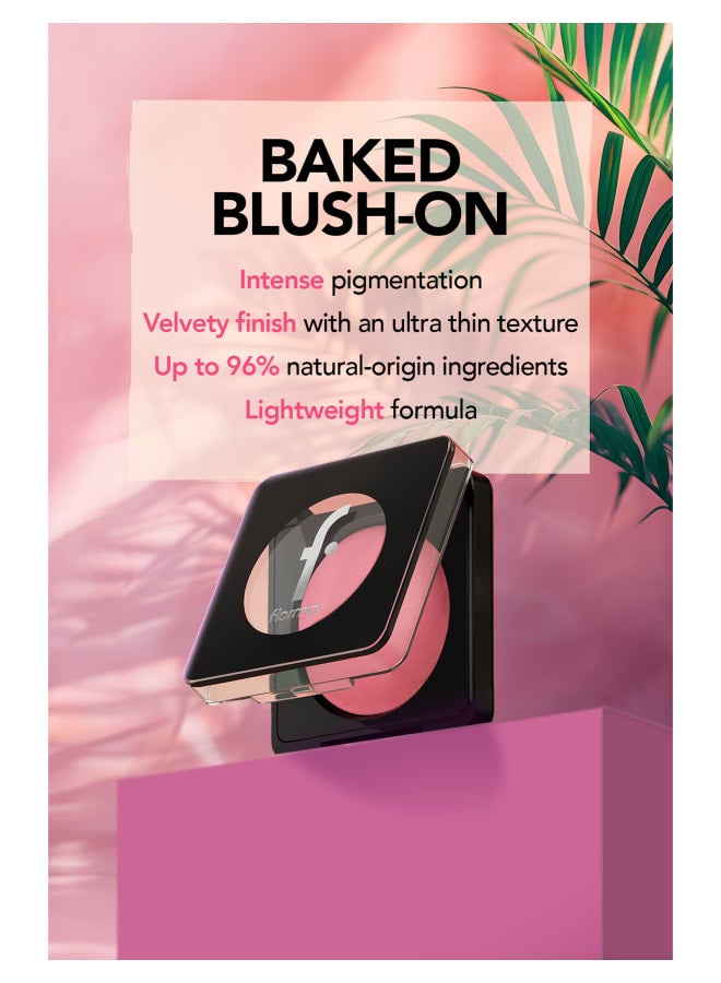 Baked Blush On – 043 Golden Peach – Buildable, Blendable, Radiant Finish, Soft, Matte Finish 043-GOLDEN PEACH - image 7