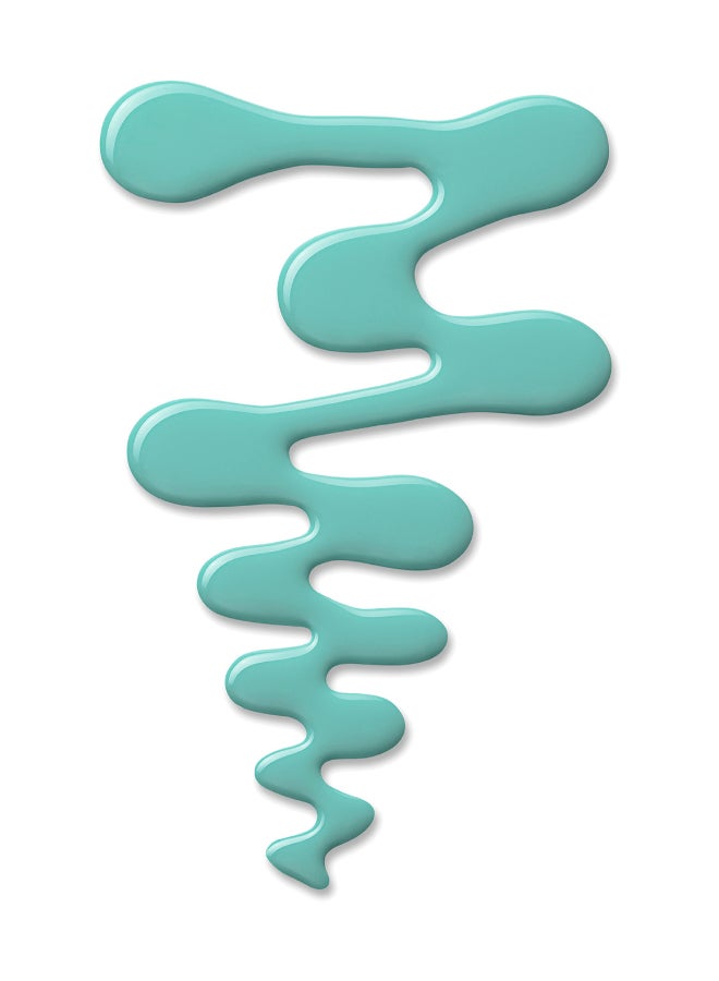 Full Color Nail Enamel 424 Bluish Green New - image 3