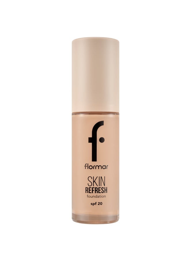Skin Refresh Foundation 001 Rose Even-Looking Complexion, Blendable Application, Layering Control 001-ROSE NP