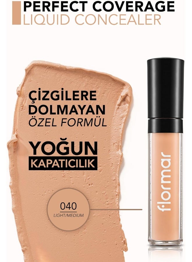 Perfect Coverage Eye Concealer 040 Light Medium - image 3