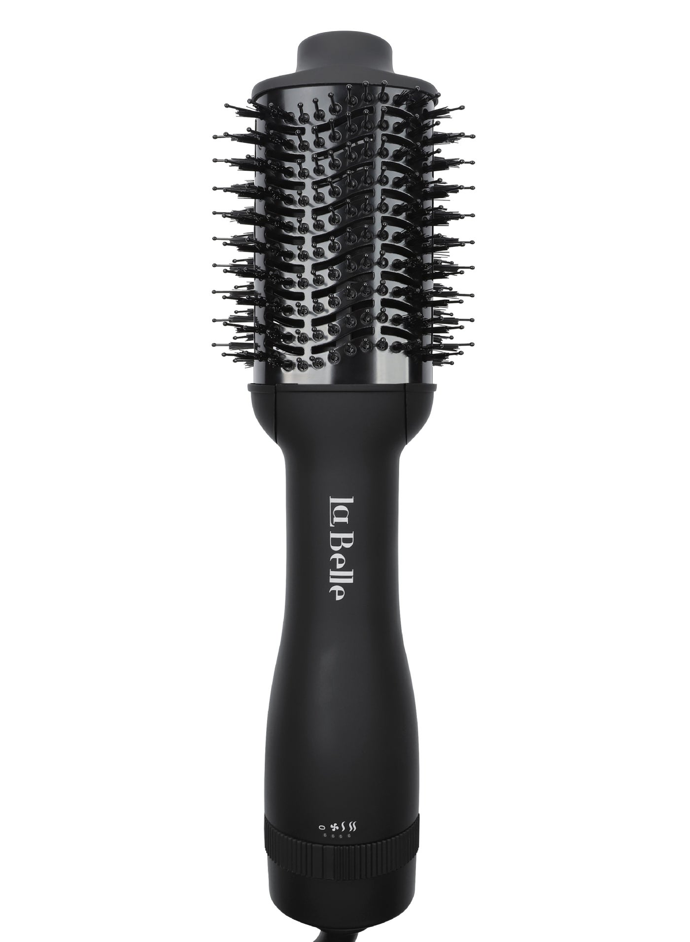 Mini Hair Dryer & Styler Brush Black