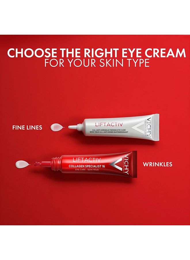 Liftactiv Collagen Specialist Eye Care Cream Anti-Ageing White 15ml - image 8