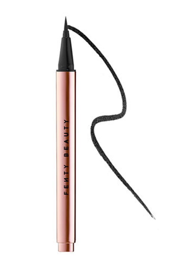 Flyliner Longwear Liquid Eyeliner – Cuz I'm Black True Satin Black