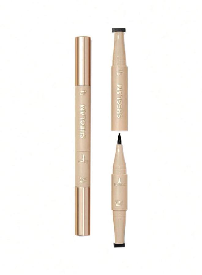 Eye Stamp Foxy With A Pencil Liner Black