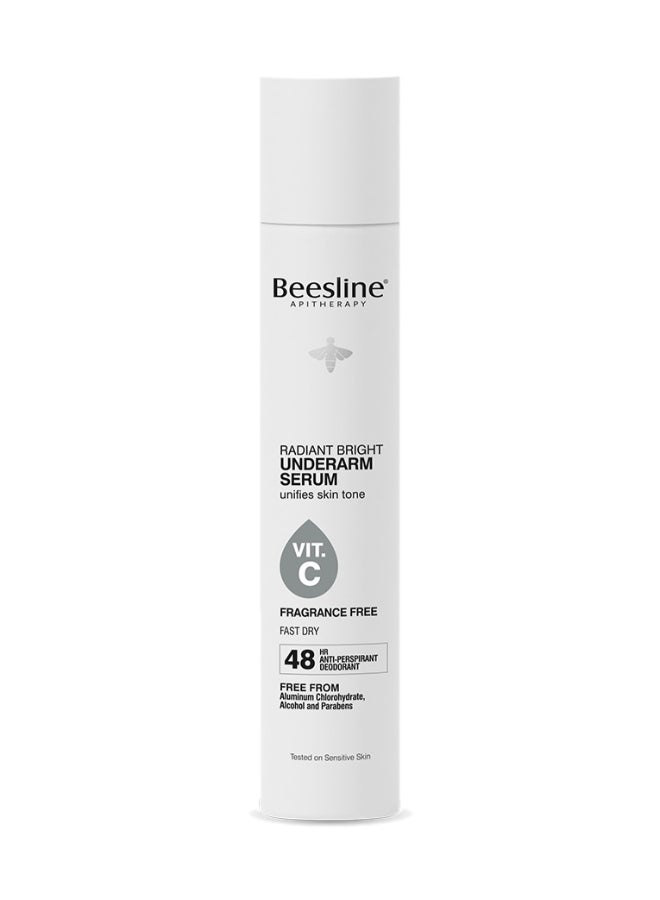 Radiant Bright Underarm Serum Fragrance Free 150ml