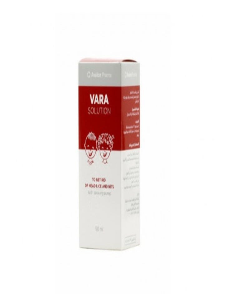 Vara Solution To Eliminate Lice With Spray 50ml