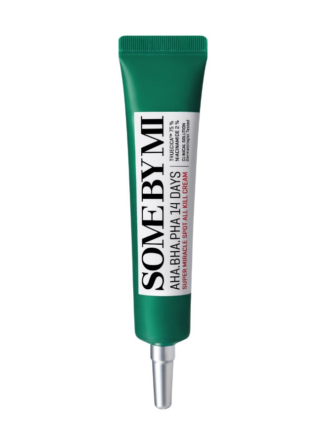 Aha-Bha-Pha 14 Days Super Miracle Spot All Kill Cream Green 30ml