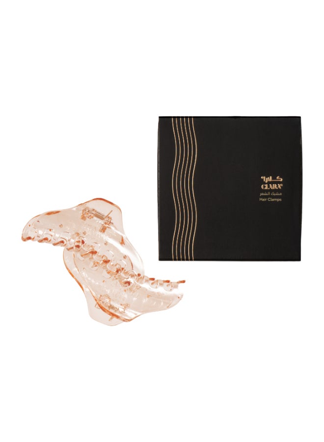 Hair Clamps Beige
