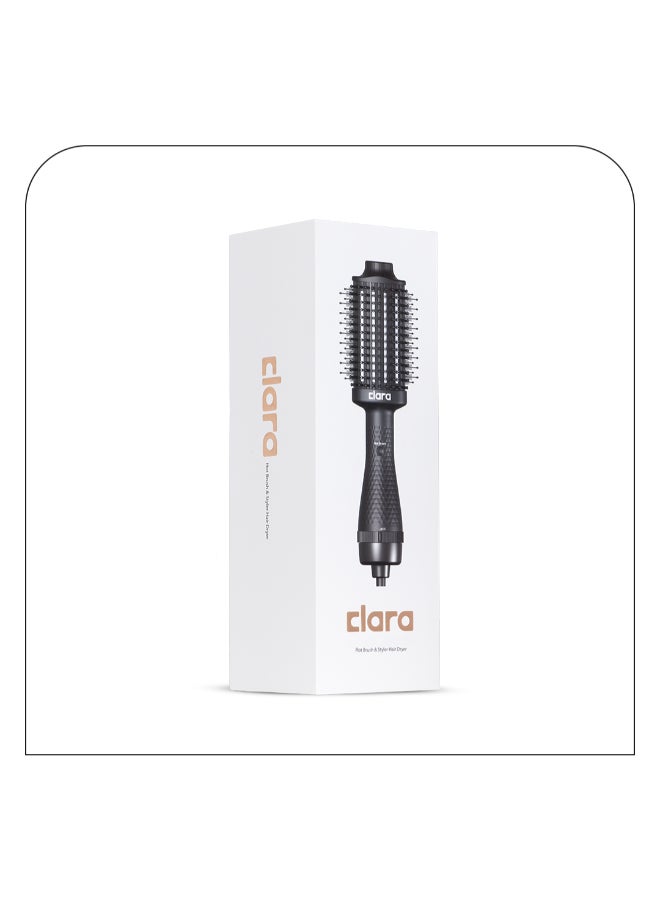 Hot Brush 2-In-1 Thermal Brush & Dryer Black - image 9