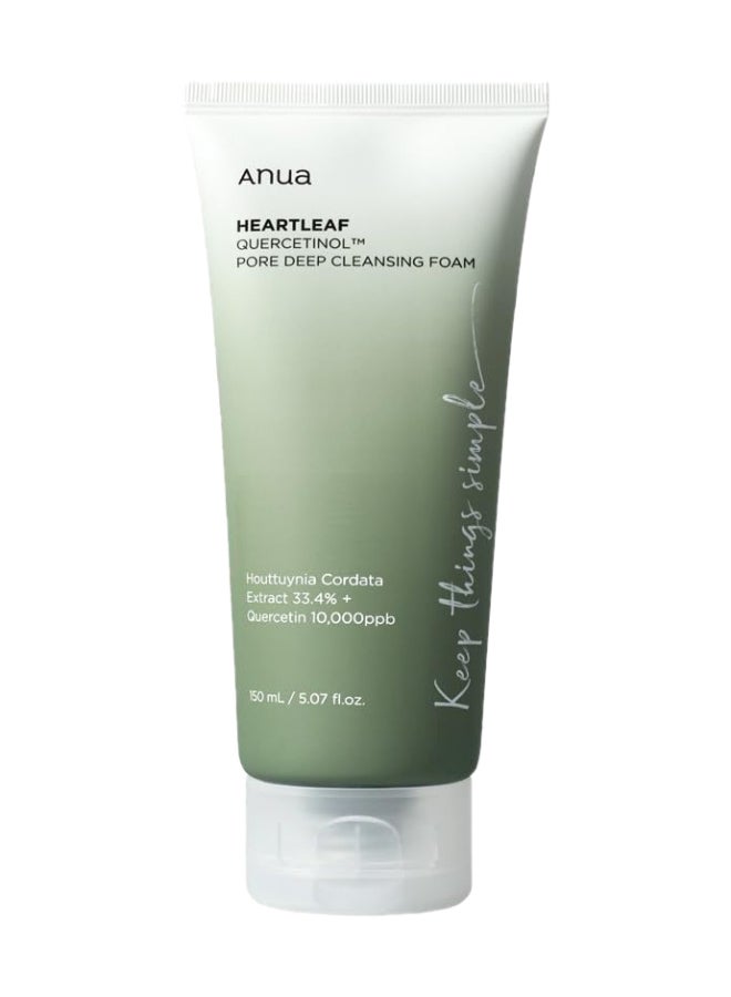 Heartleaf Quercetinol Pore Deep Cleansing Foam 150ml
