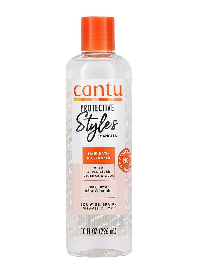 Hair Bath & Cleanser With Apple Cider Vinegar And Aloe Clear 10fl ozml