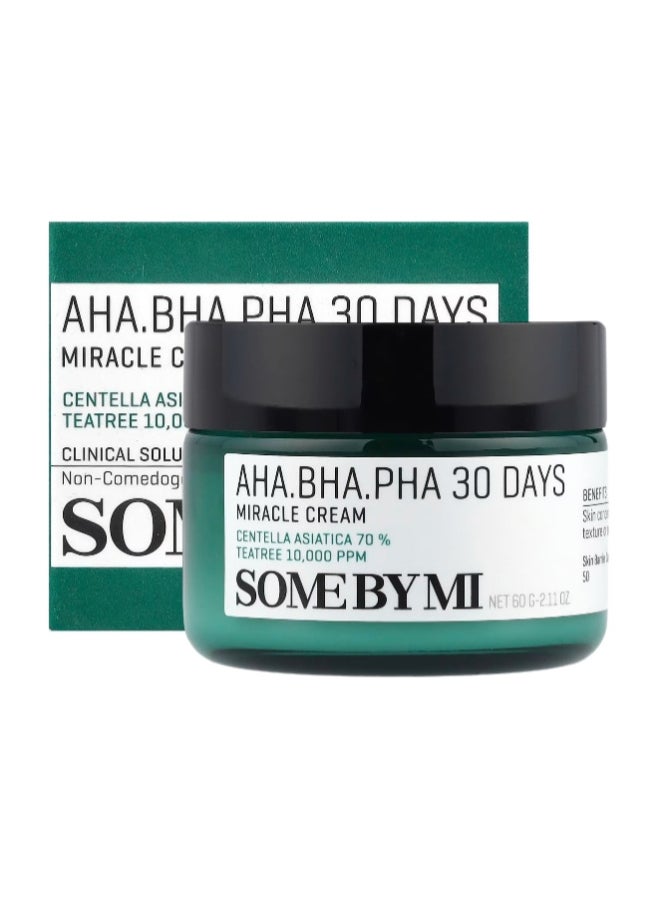 Aha Bha Pha 30 Days Miracle Cream, 2.11 Oz (60 G) 60grams