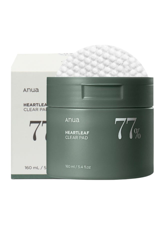 Heartleaf 77% Clear Pad 70pc 160ml