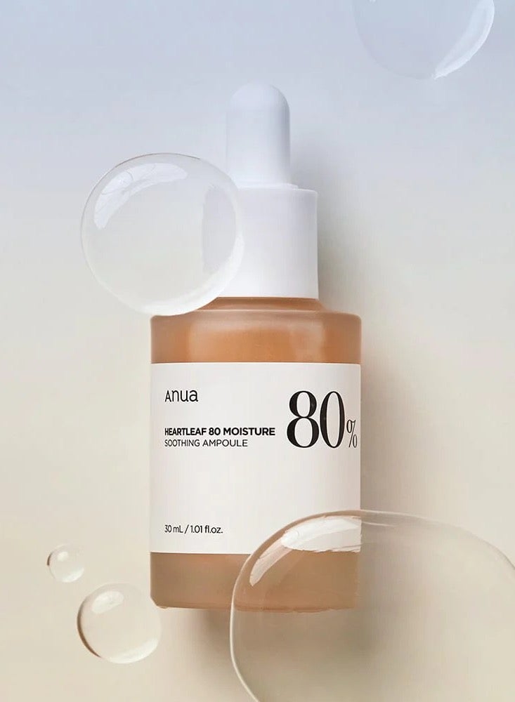 Heartleaf 80% Soothing Ampoule Non-Greasy, Highly Concentrated Skin Calm Serum Hydrating Panthenol B5 Calming Treatment Essence For Combination, Sensitive & Normal Skin 1.01 fl.oz / 30ml - image 7
