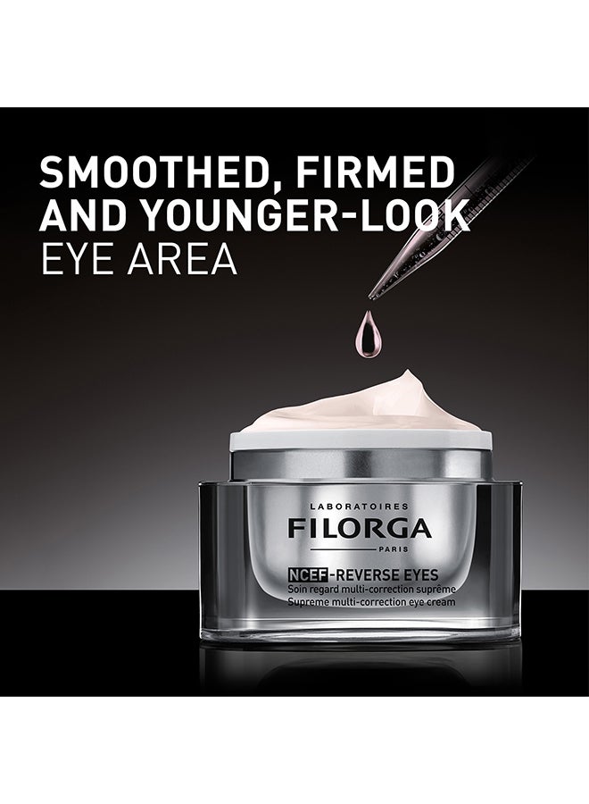 Ncef-Reverse Eyes - Anti-Ageing Eye Contour Cream, Anti-Wrinkle, Firmness, Radiance 15Ml - image 3