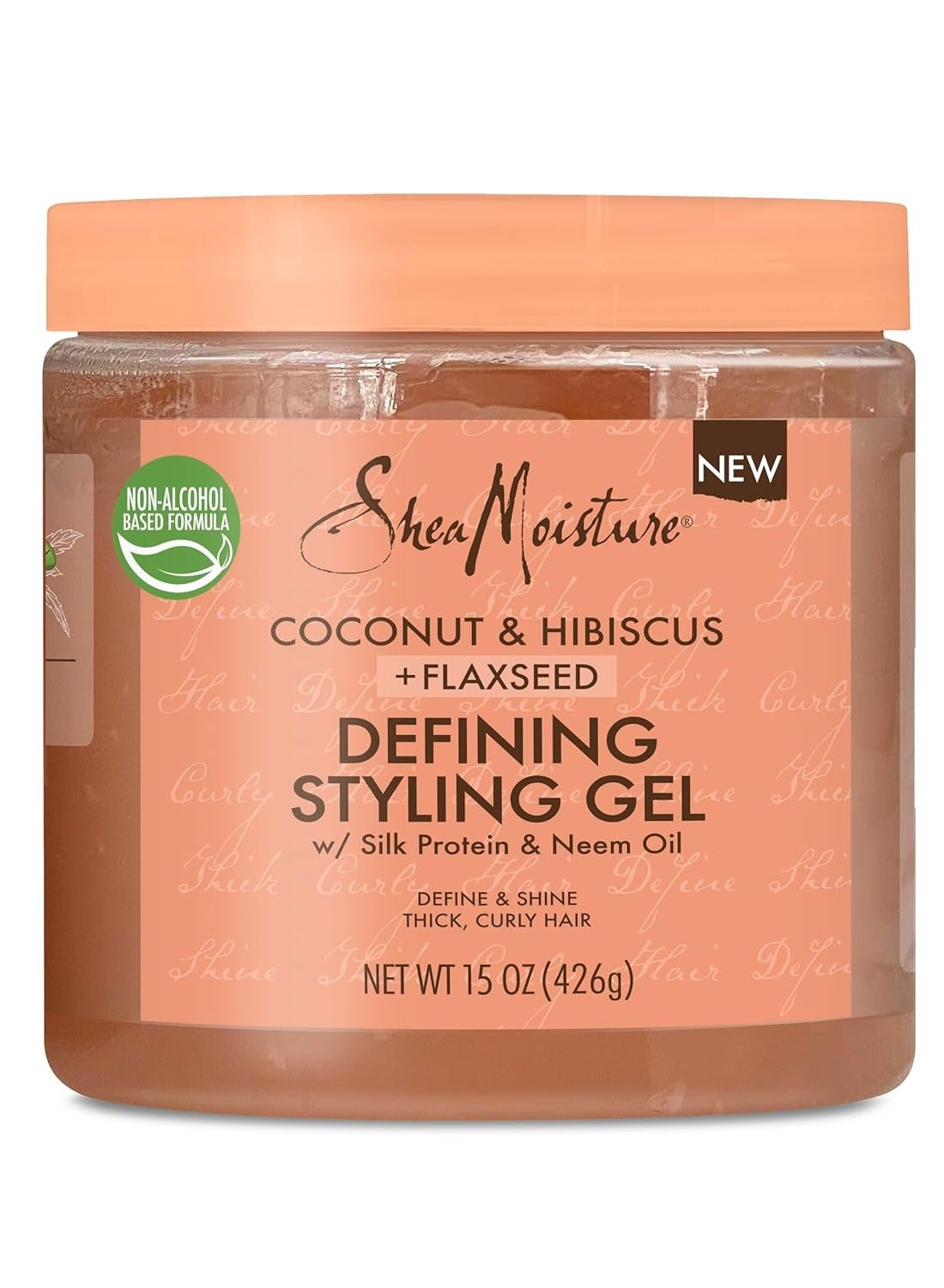 Coconut & Hibiscus + Flaxseed Defining Styling Gel 15Oz