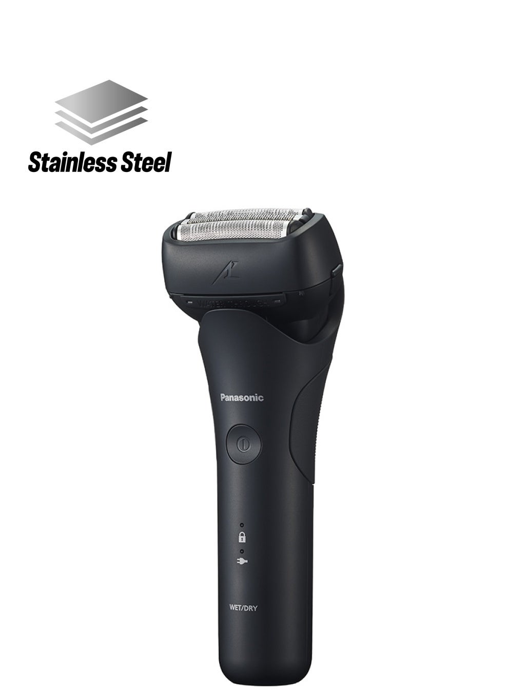 3-Blade Wet And Dry Full Stainless Steel Electric Shaver - Es-Lt2B-K722 Black