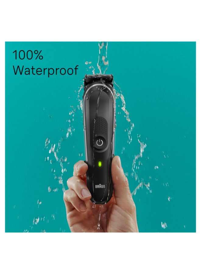 multi grooming kit MGK5410 – 9-in-1 trimmer for precision styling from head to toe. Grey - image 4