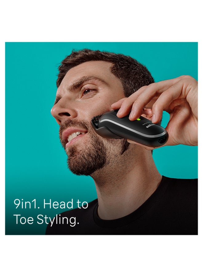 multi grooming kit MGK5410 – 9-in-1 trimmer for precision styling from head to toe. Grey - image 5
