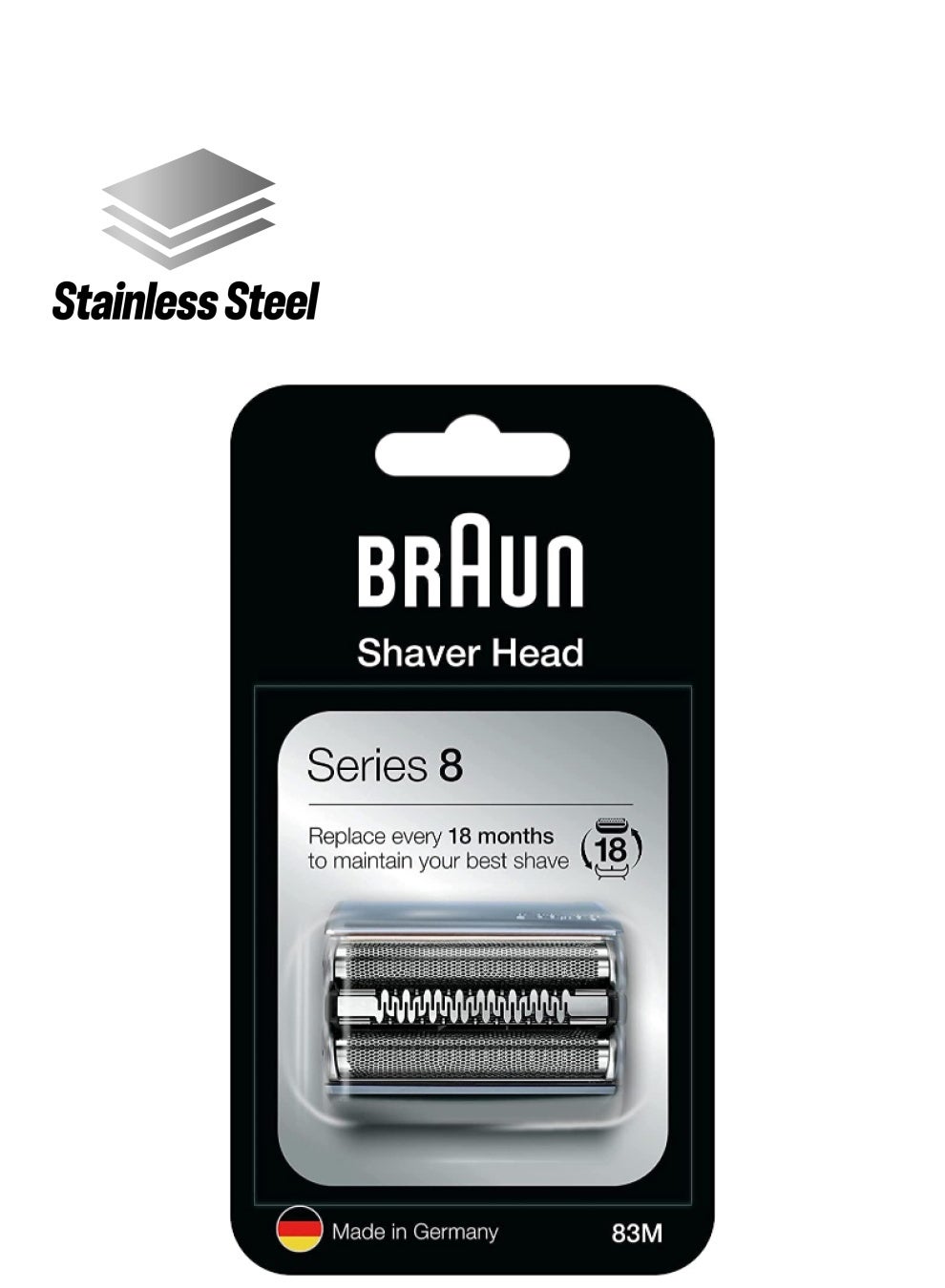 Series 8 Cassette Electric Shaver Head Replacement Metal
