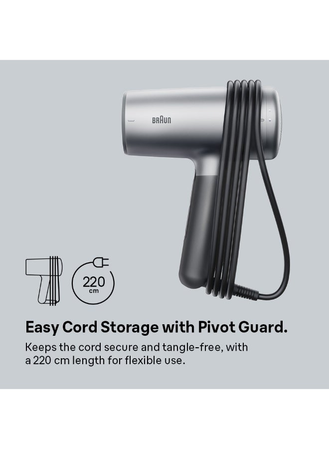 Hair Dryer Hd4.3 Ultimate Performance, Styling, Shine And Care, Htdc Motor, 2200 Watts, Electronic Touch Control Electro Grey - image 10