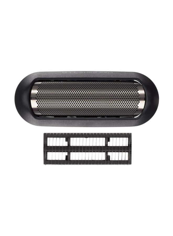 Shaver Razor Foil+Cutter 11B Replacement For 110 120 130 140 150 5684 Metal / Black - image 3