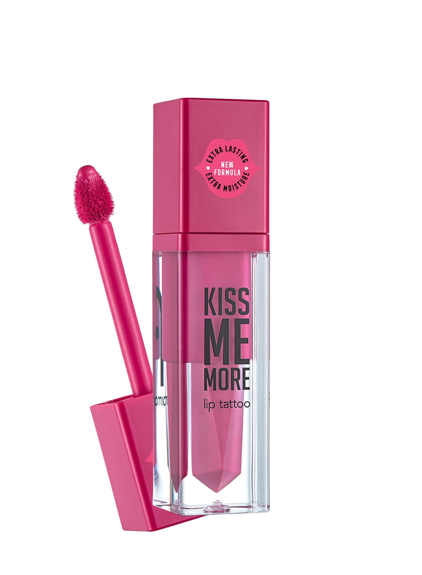 Kiss Me More Lip Tattoo New - 024 Crazy Pink