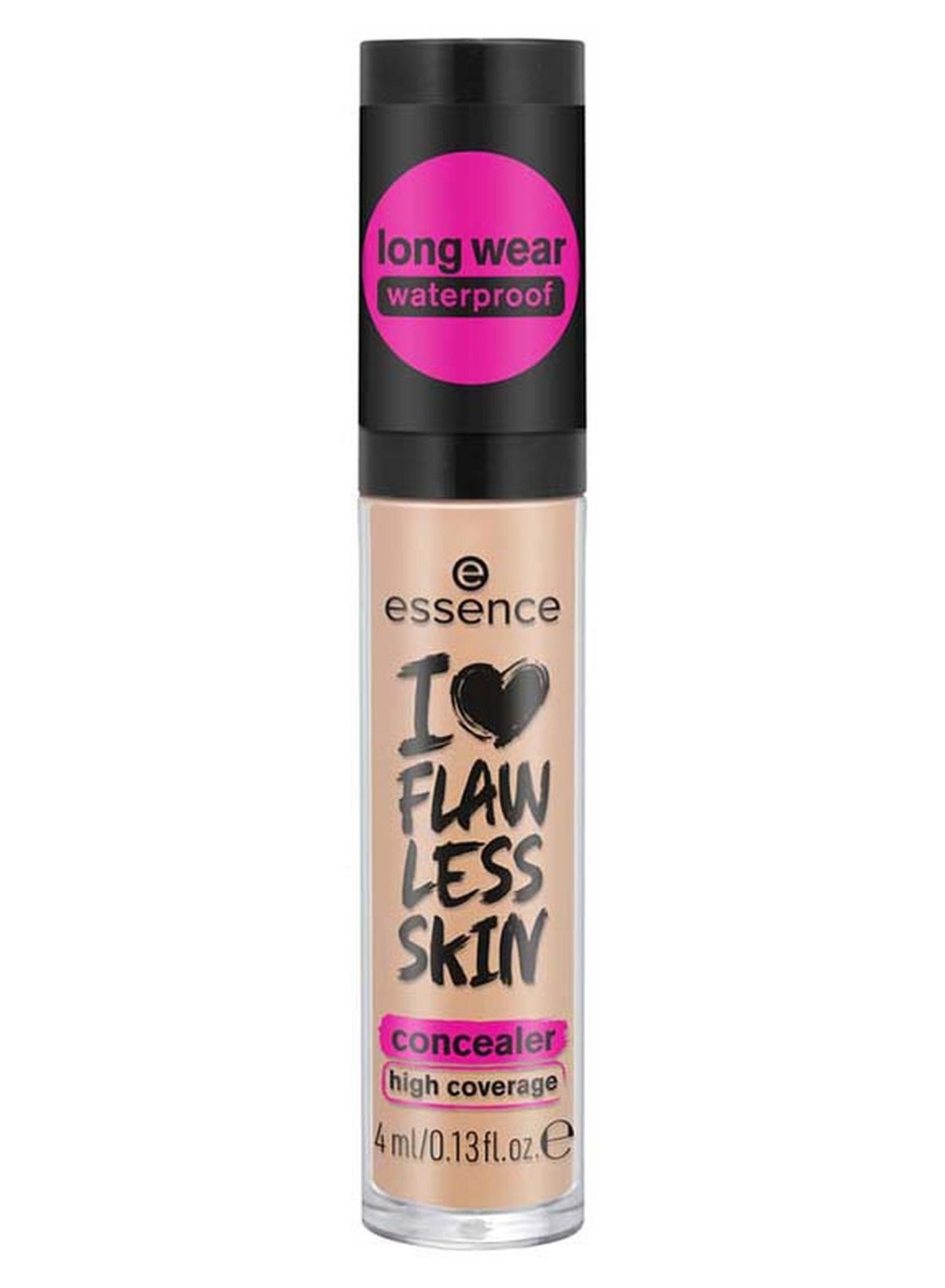 I Love Flawless Skin Concealer | 40 Dark Beige | Waterproof & Hydrating Formula | Lightweight High Coverage | Natural Glow Finish | Perfect for Blemishes, Redness & Under Eye Circles | 4 ml Dark Beige 40