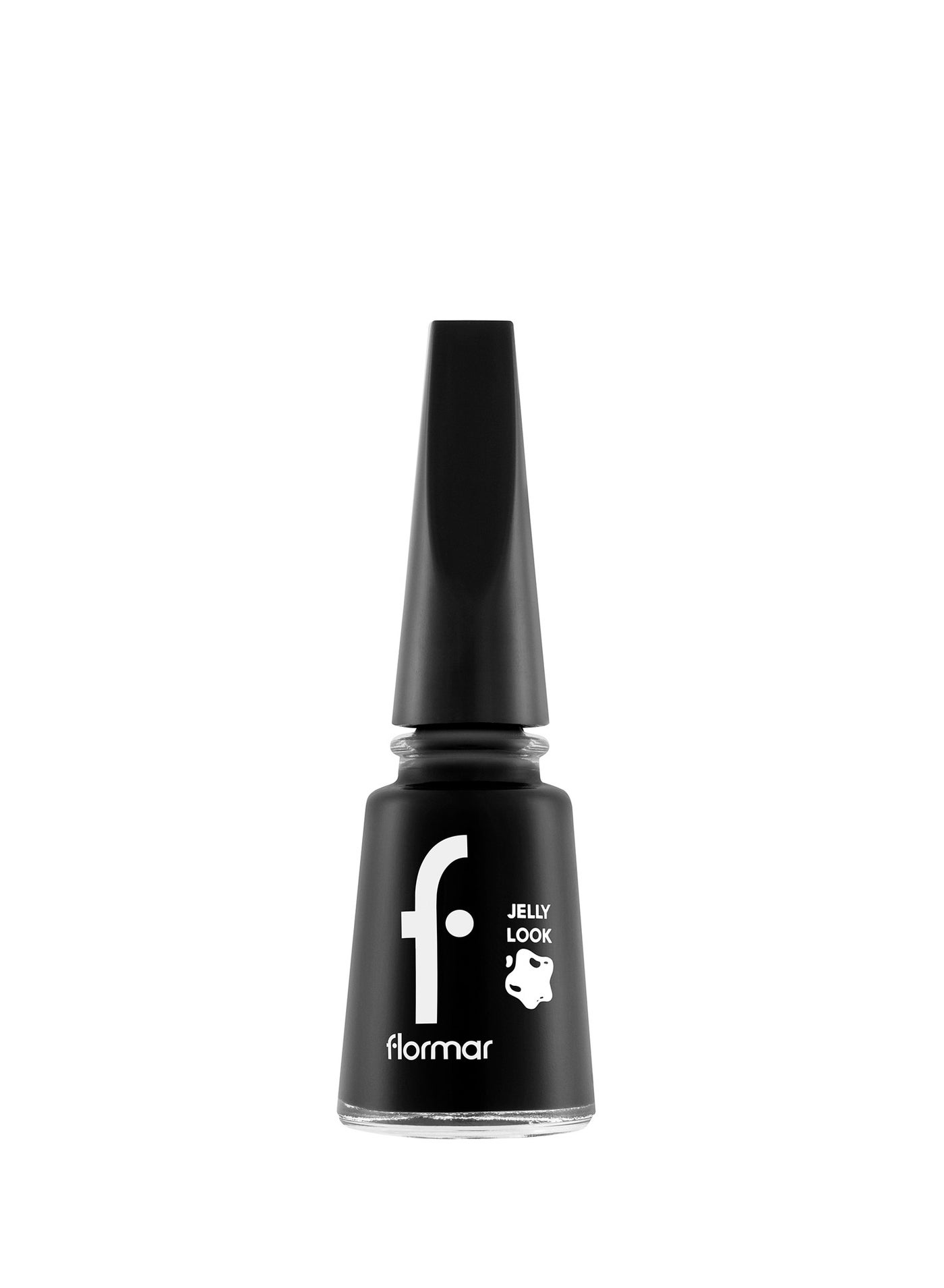 Jelly Look Nail Enamel JL28 Patent Black Leather