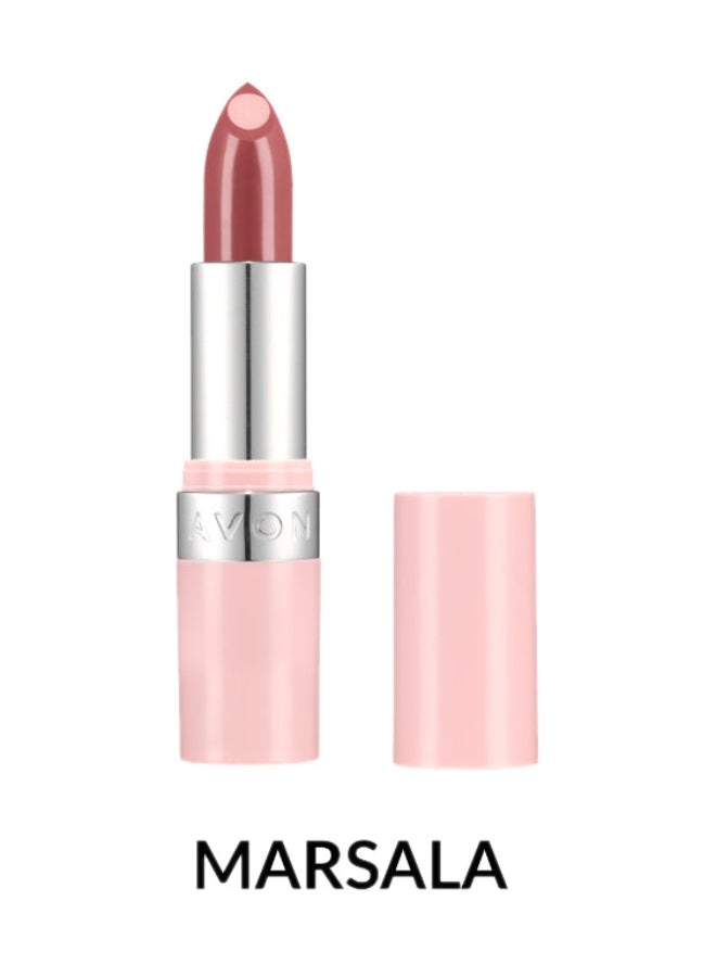 Hydramatic Shine Lipstick With A Hydrating Hyaluronic Core Marsala