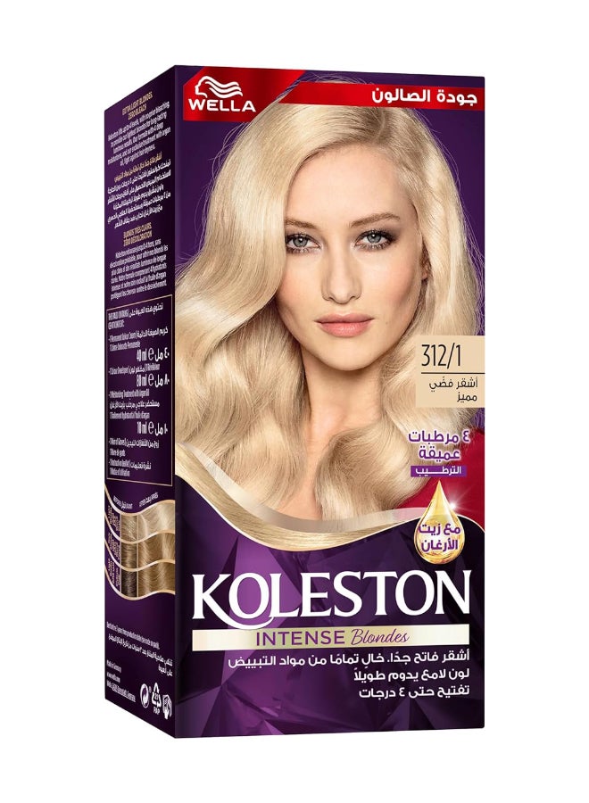 Intense Blondes Hair Color 312/1 Special Silver Blonde 130 mlml - image 2