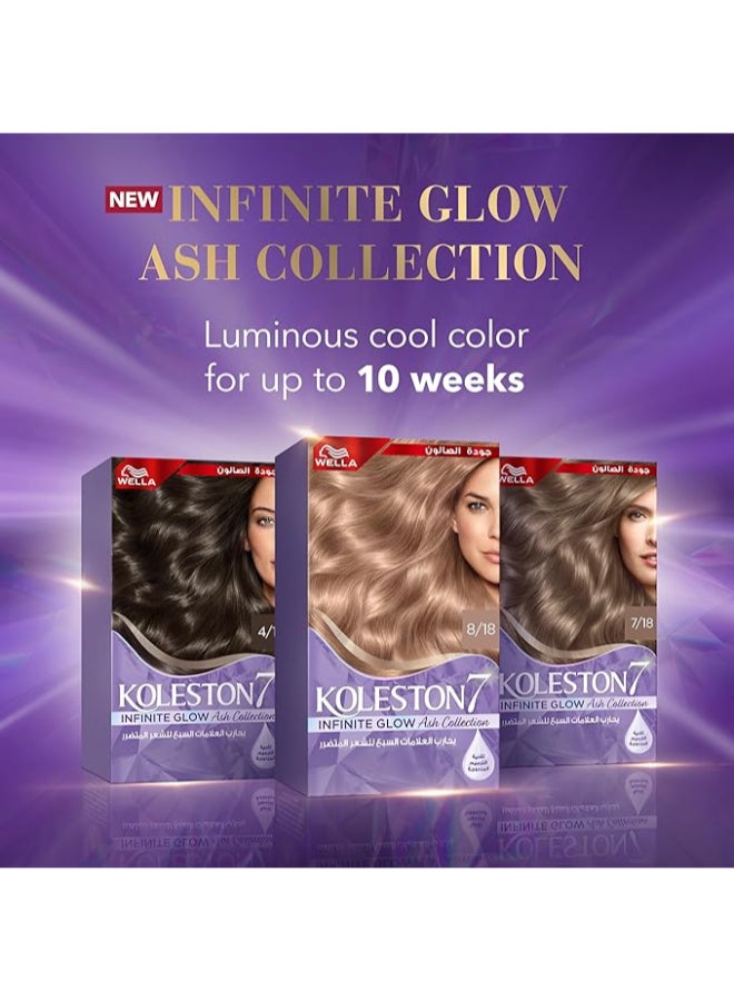 Supreme Hair Color Infinite Glow Ash 4/1 Enigmatic Medium Ash Brown 135 mlml - image 3