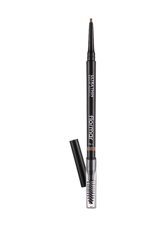 Ultra Thin Brow Pencil - 01 Beige