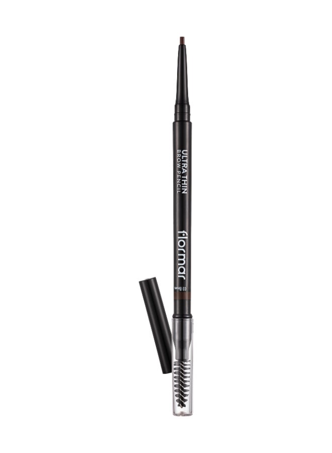 Ultra Thin Brow Pencil - 03 Brown
