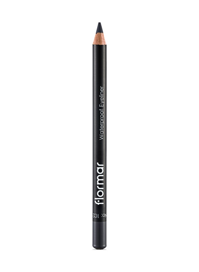 Waterproof Eyeliner Pencil - 102 Smoky Grey