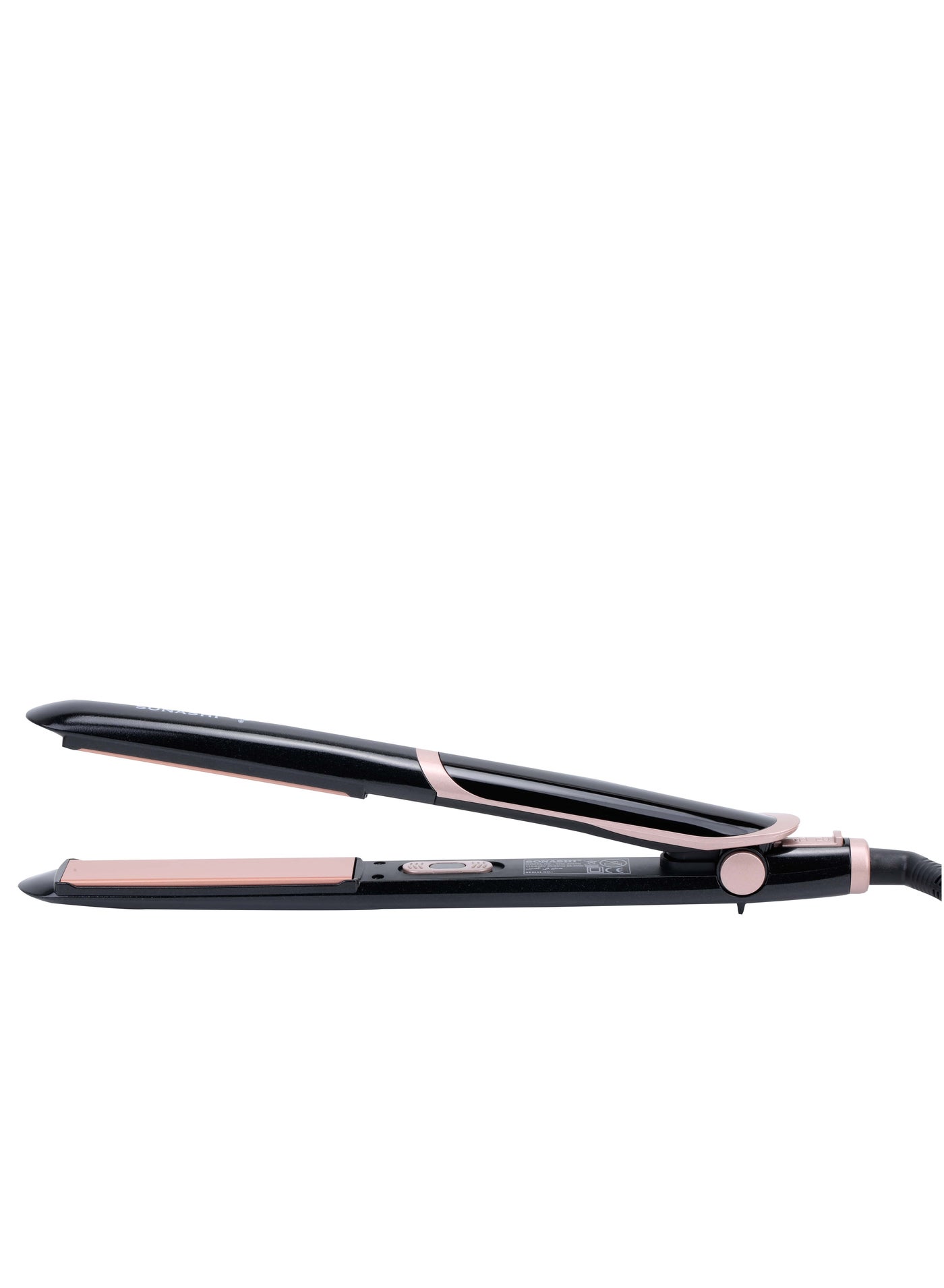 Hair Straightener | Plate Floating Function for Efficient Straightening - Adjustable Temperature Settings with Power Indicator | 200 Degree Max Temperature with salon-quality results SHS-2006N Black - image 2