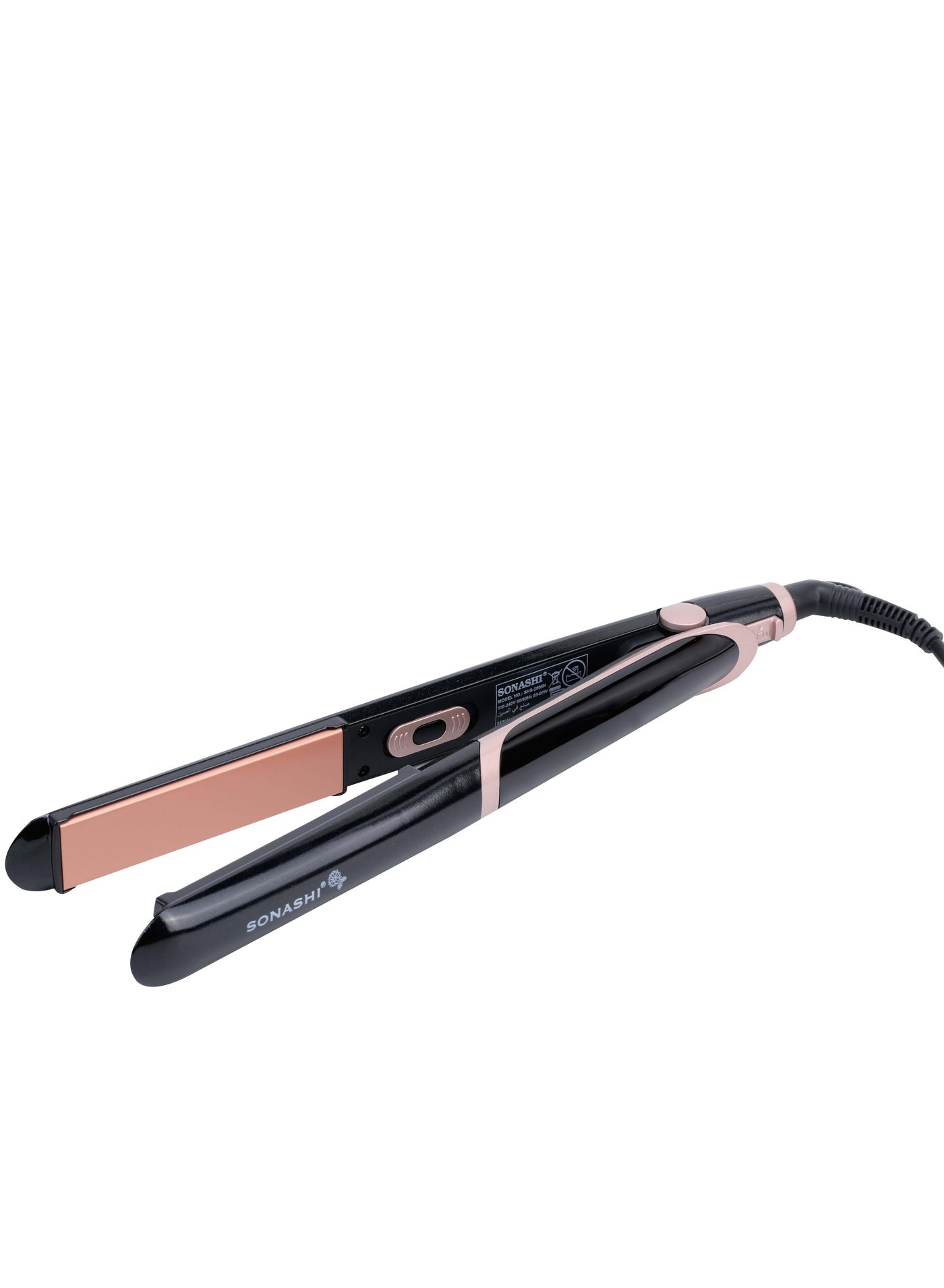 Hair Straightener | Plate Floating Function for Efficient Straightening - Adjustable Temperature Settings with Power Indicator | 200 Degree Max Temperature with salon-quality results SHS-2006N Black - image 3