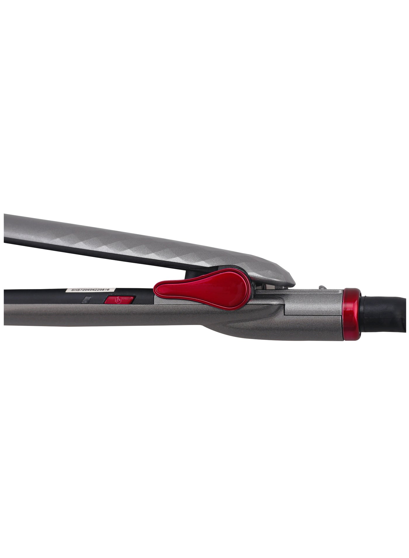 Professional Hair Straightener With Ceramic Coating Plate Smooth Finish With Max Temperature of 200 PTC Heating On And Off Switch 360 Swivel Cord  SHS-2024N Silver - image 7