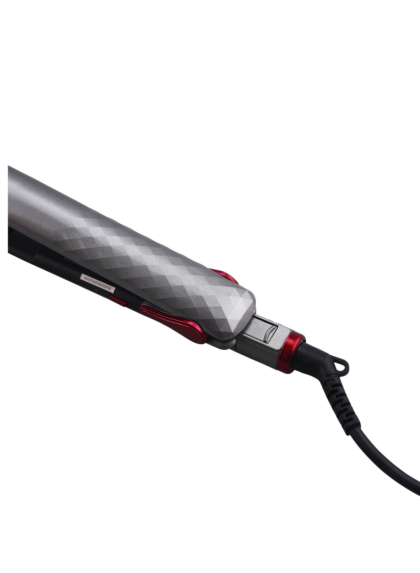 Professional Hair Straightener With Ceramic Coating Plate Smooth Finish With Max Temperature of 200 PTC Heating On And Off Switch 360 Swivel Cord  SHS-2024N Silver - image 8