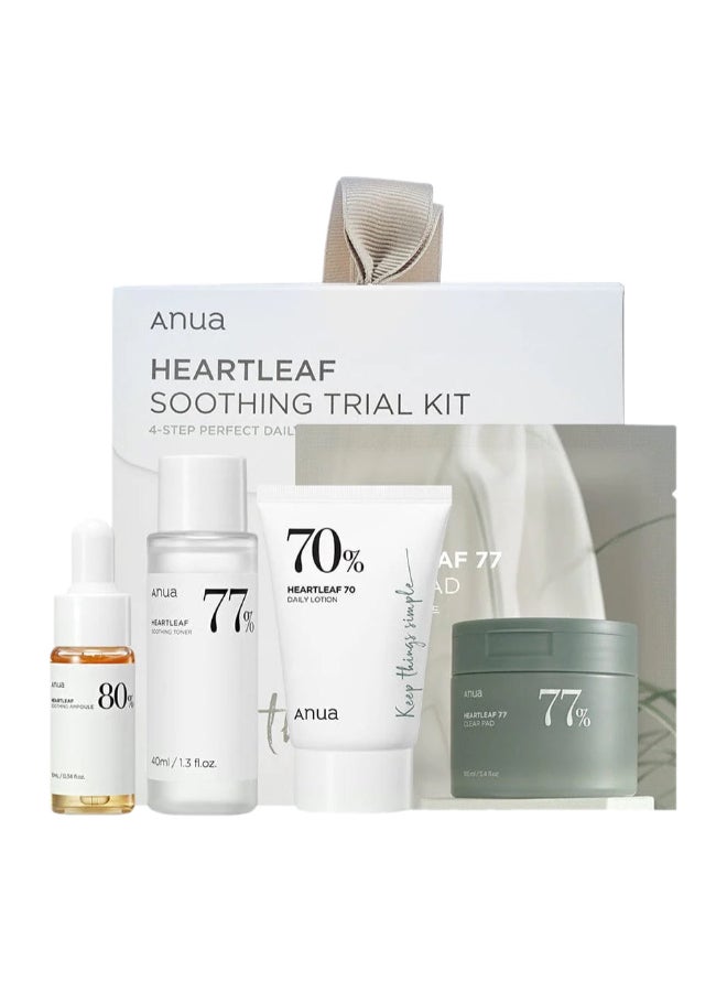 Heartleaf Smoothing Trial Kit (4 Set) 80grams