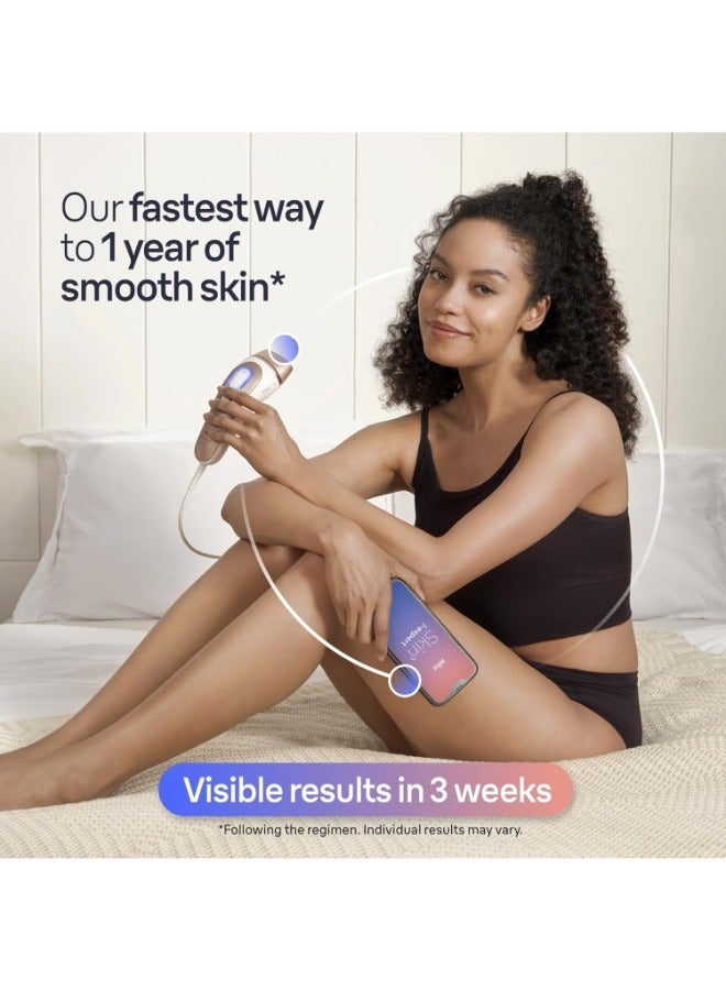 Ipl Skin I·Expert, At Home Hair Removal, With Free App, 2 Heads, Pl7147 Pink / White - image 3