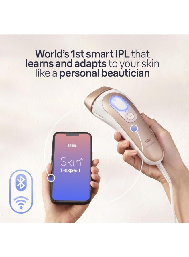 Ipl Skin I·Expert, At Home Hair Removal, With Free App, 2 Heads, Pl7147 Pink / White - image 4